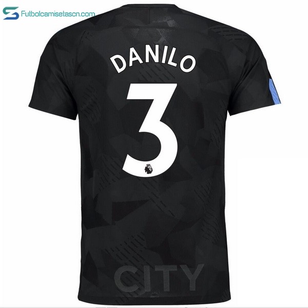 Camiseta Manchester City 3ª Danilo 2017/18